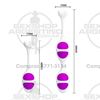 kit de Kegel ball o bolitas chinas doble y simple